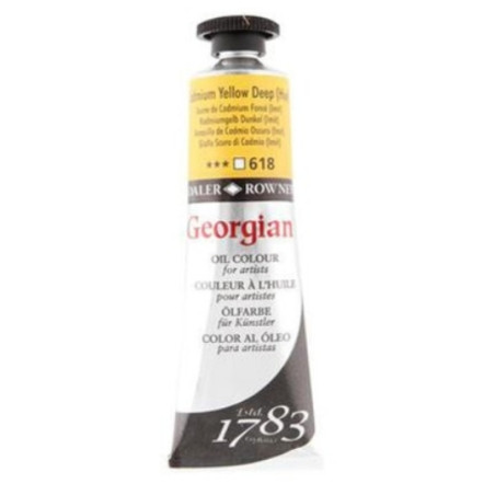 Daler Rowney Georgian Oil Colour 75ml Cadium Yellow (Hue) 616