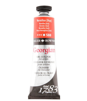 Daler Rowney Georgian Oil Colour 75ml Vermilion (Hue) 588