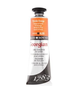 Daler Rowney Georgian Oil Colour 75ml Pyrrole Orange 628