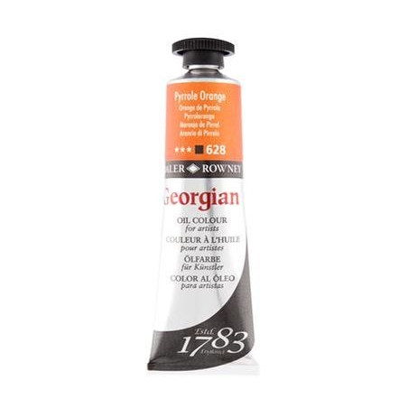 Daler Rowney Georgian Oil Colour 75ml Pyrrole Orange 628