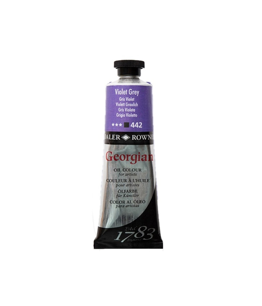 Daler Rowney Georgian Oil Colour 75ml Violet Grey 442