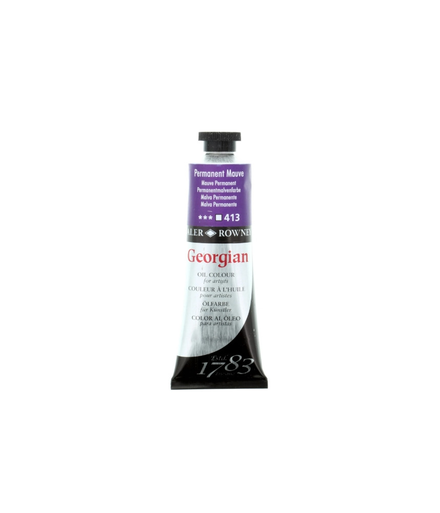 Daler Rowney Georgian Oil Colour 75ml Permanet Mauve 413