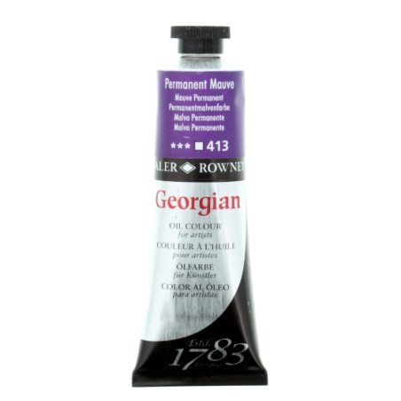 Daler Rowney Georgian Oil Colour 75ml Permanet Mauve 413