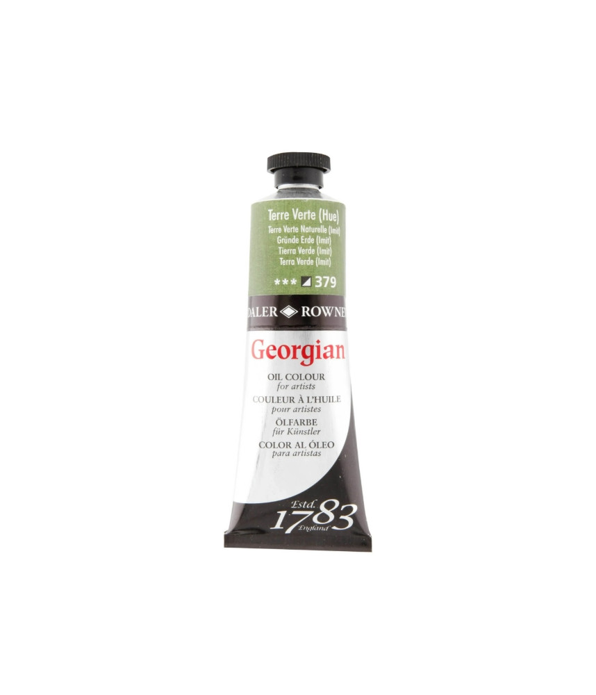Daler Rowney Georgian Oil Colour 75ml Terre Verte (Hue) 379
