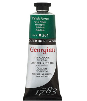 Daler Rowney Georgian Oil Colour 75ml Phthalo Green 361