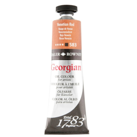 Daler Rowney Georgian Oil Colour 75ml Venetian Red 583