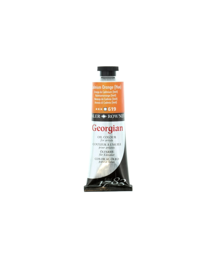 Daler Rowney Georgian Oil Colour 75ml Cadium Orange (Hue) 619