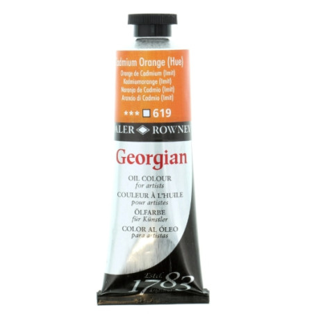 Daler Rowney Georgian Oil Colour 75ml Cadium Orange (Hue) 619