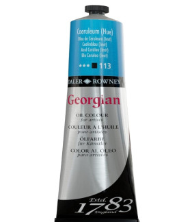 Daler Rowney Georgian Oil Colour 75ml Coeruleum (Hue) 113