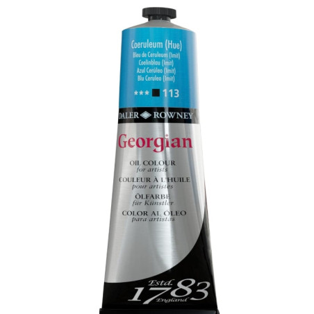 Daler Rowney Georgian Oil Colour 75ml Coeruleum (Hue) 113