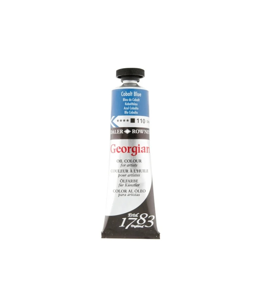 Daler Rowney Georgian Oil Colour 75ml Cobalt Blue (Hue) 110