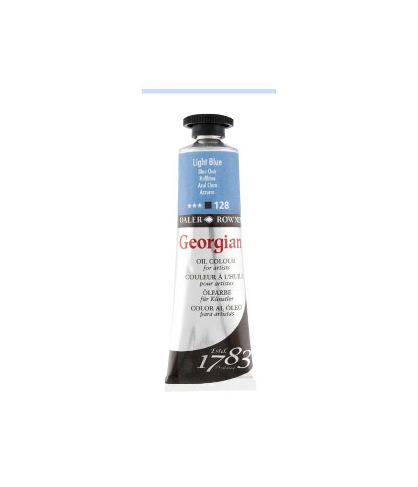 Daler Rowney Georgian Oil Colour 75ml Light Blue 128