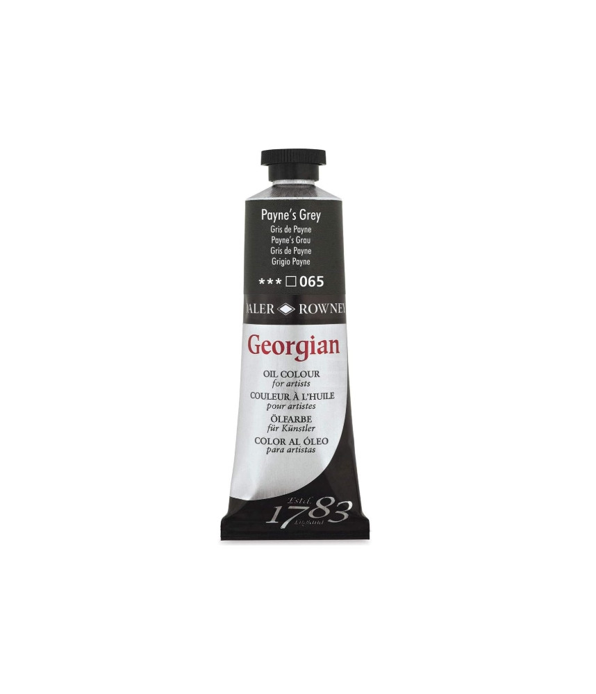 Daler Rowney Georgian Oil Colour 75ml Paynes Grey 065