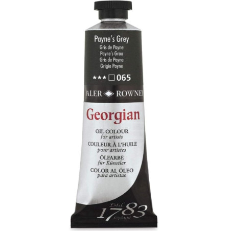 Daler Rowney Georgian Oil Colour 75ml Paynes Grey 065