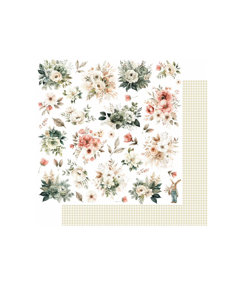 Uniquely Creative Hello Darling 12 x 12 Scrapbook Paper Lovely