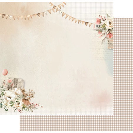 Uniquely Creative Hello Darling 12 x 12 Scrapbook Paper Treasured
