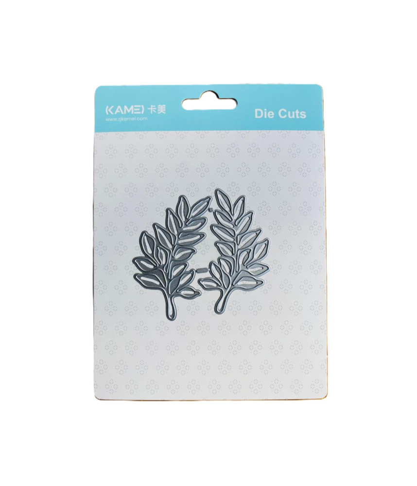 Kamei Cutting Dies Branch Leaf 75x75mm