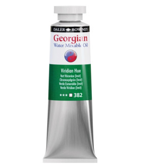 Daler Rowney Georgian Water Mixable Oil 37ml Virdian Hue 382