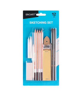 SinoArt Sketching Set 12piece