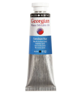 Daler Rowney Georgian Water Mixable Oil Paint 37ml Coeruleum Hue 112