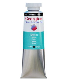 Daler Rowney Georgian Water Mixable Oil Paint 37ml Turquoise 145