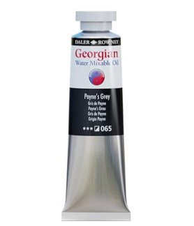 Daler Rowney Georgian Water Mixable Oil 37ml Payne's Grey 065