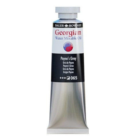 Daler Rowney Georgian Water Mixable Oil 37ml Payne's Grey 065