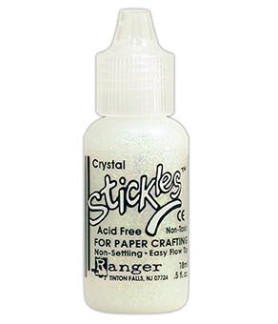 Ranger Stickles Glitter Glue - Crystal 18ml