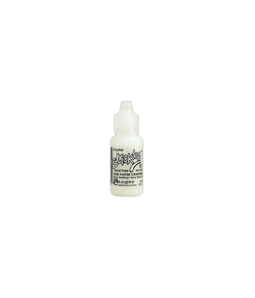Ranger Stickles Glitter Glue - Crystal 18ml