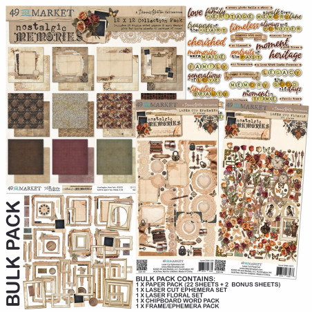 49 Market Nostalgic Memories Collection Bundle + FREE Lace Pack
