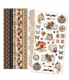 49 Market Nostalgic Memories Washi Sheets