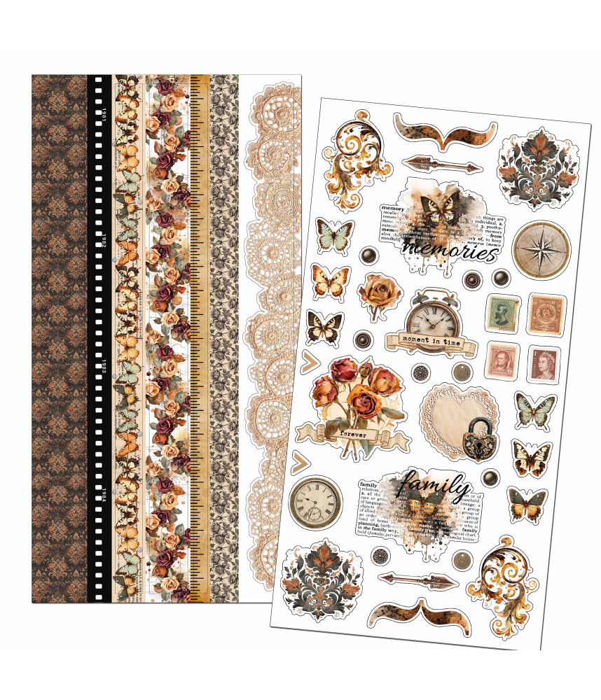 49 Market Nostalgic Memories Washi Sheets