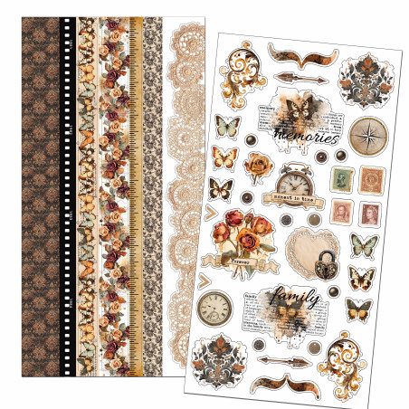 49 Market Nostalgic Memories Washi Sheets