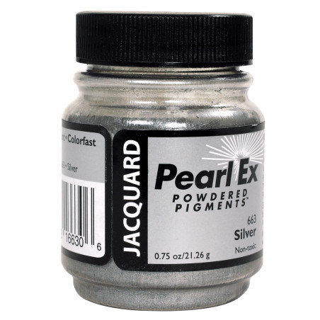Jacquard Pearl Ex Powdered Pigments - Silver 14.17g
