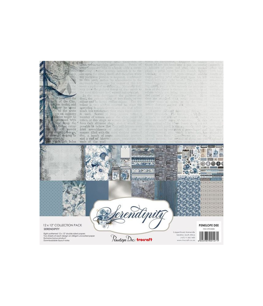 Penelope Dee 12x12 Paper Pack - SERENDIPITY