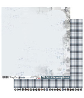 Penelope Dee Maestro 12 x 12 Scrapbook Paper - Harmonic