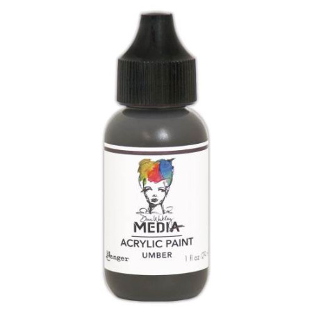 Ranger Dina Wakley Acrylic Paint -Umber