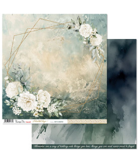 Penelope Dee Petals & Sage 12 x 12 Scrapbook Paper - Love & Laughter