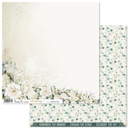 Penelope Dee Petals & Sage 12 x 12 Scrapbook Paper Cherished Story