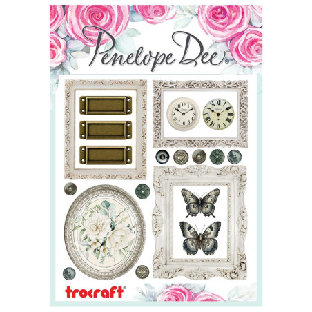 Penelope Dee Petals & Sage Journal Frames Stickers