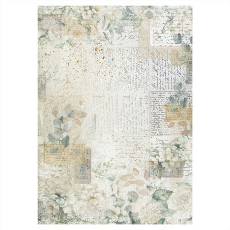 Penelope Dee A4 Petals & Sage Collage