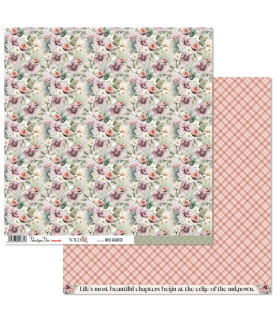Penelope Dee Wild Fig 12 x 12 Scrapbook Paper Wild Hearted