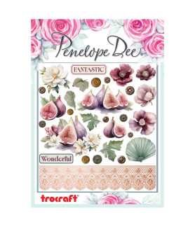 Penelope Dee Wild Fig Embellish-It Stickers
