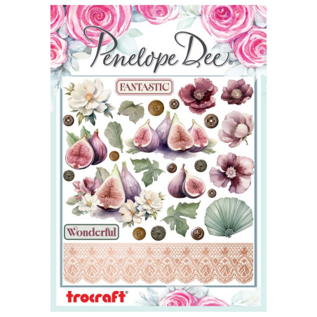 Penelope Dee Wild Fig Embellish-It Stickers