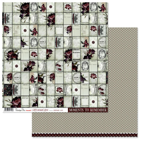 Penelope Dee Mulberry Lane 12 X 12 Scrapbook Paper Keepsake Lane