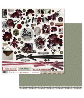Penelope Dee Mulberry Lane 12 X 12 Scrapbook Paper - Vintage Treasures