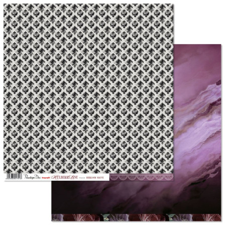 Penelope Dee Mulberry Lane 12 X 12 Scrapbook Paper Heirloom Mauve