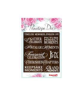 Penelope Dee Mulberry Lane Acrylic Journal Strips