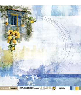 Celebr8 La Bella Vie 12 x 12 Scrapbook Paper - Cherish This