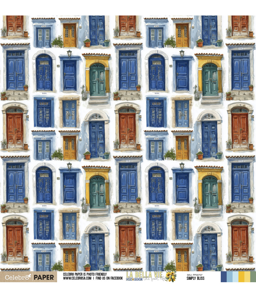 Celebr8 La Bella Vie Paper Simply Blis